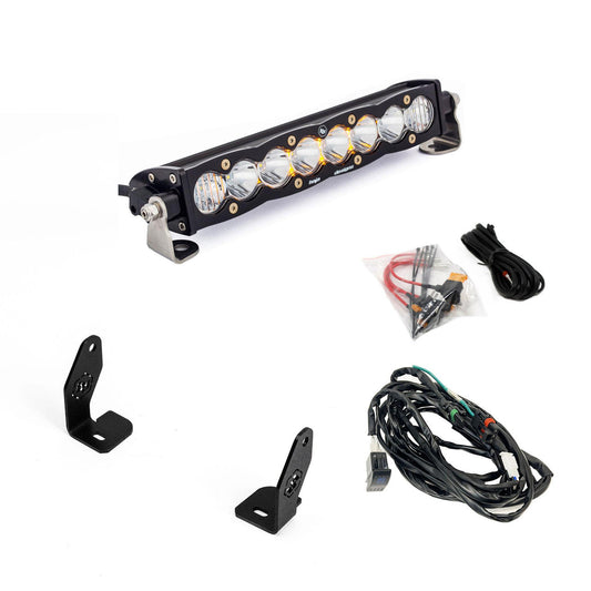 Baja Designs S8/OnX6 10インチ ライトバー フードマウントキット - Polaris 2025 RZR Pro-R・Pro-S・Pro-XP対応