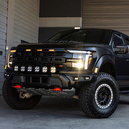 Baja Designs 6 XL リンカブル バンパーライトキット - 2024-2025 フォード F-150 ラプター R37用