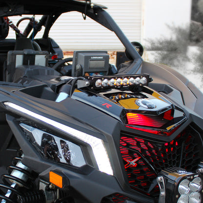 Baja Designs 17-24 Can-Am S8 10インチショックマウントライトバーキット - Can-Am 2017-24 マーベリック X3