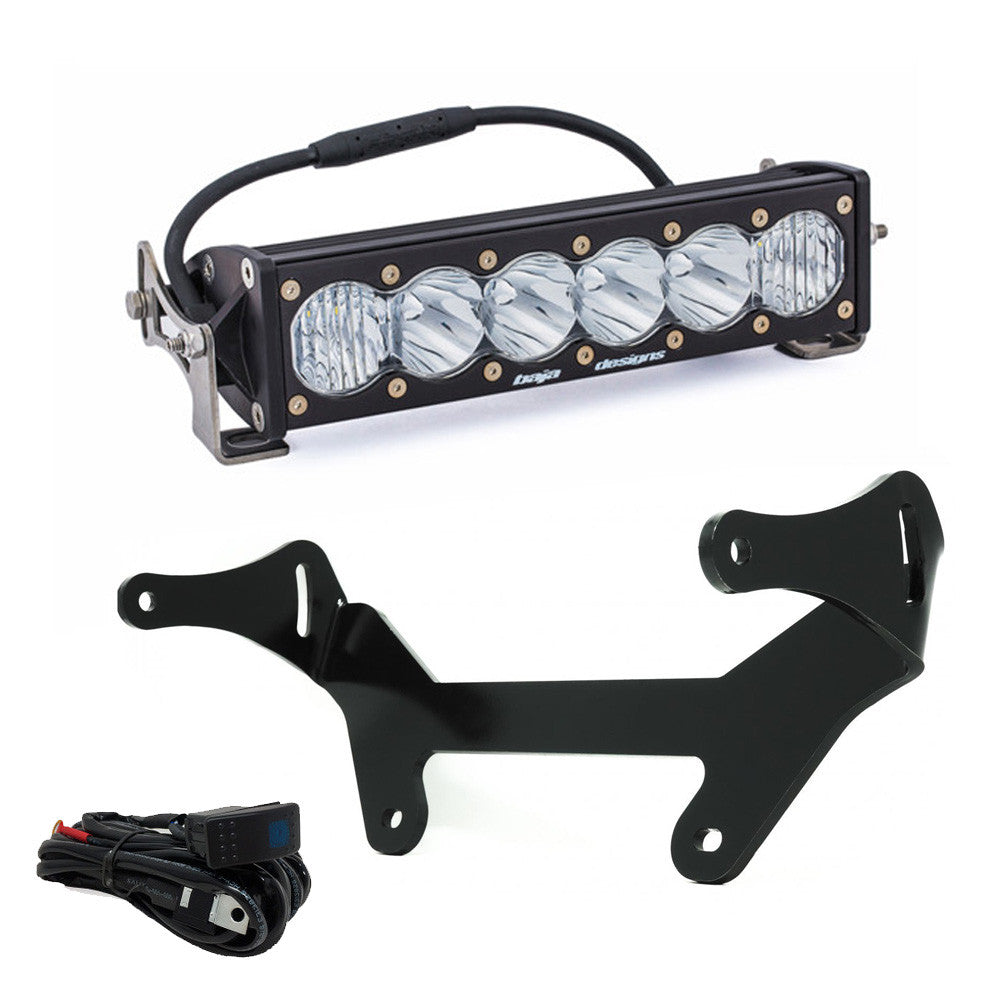 Baja Designs 17-24 Can-Am OnX6+ LED 10インチ ショックマウント ライトバーキット - Can-Am 2017-24 Maverick X3