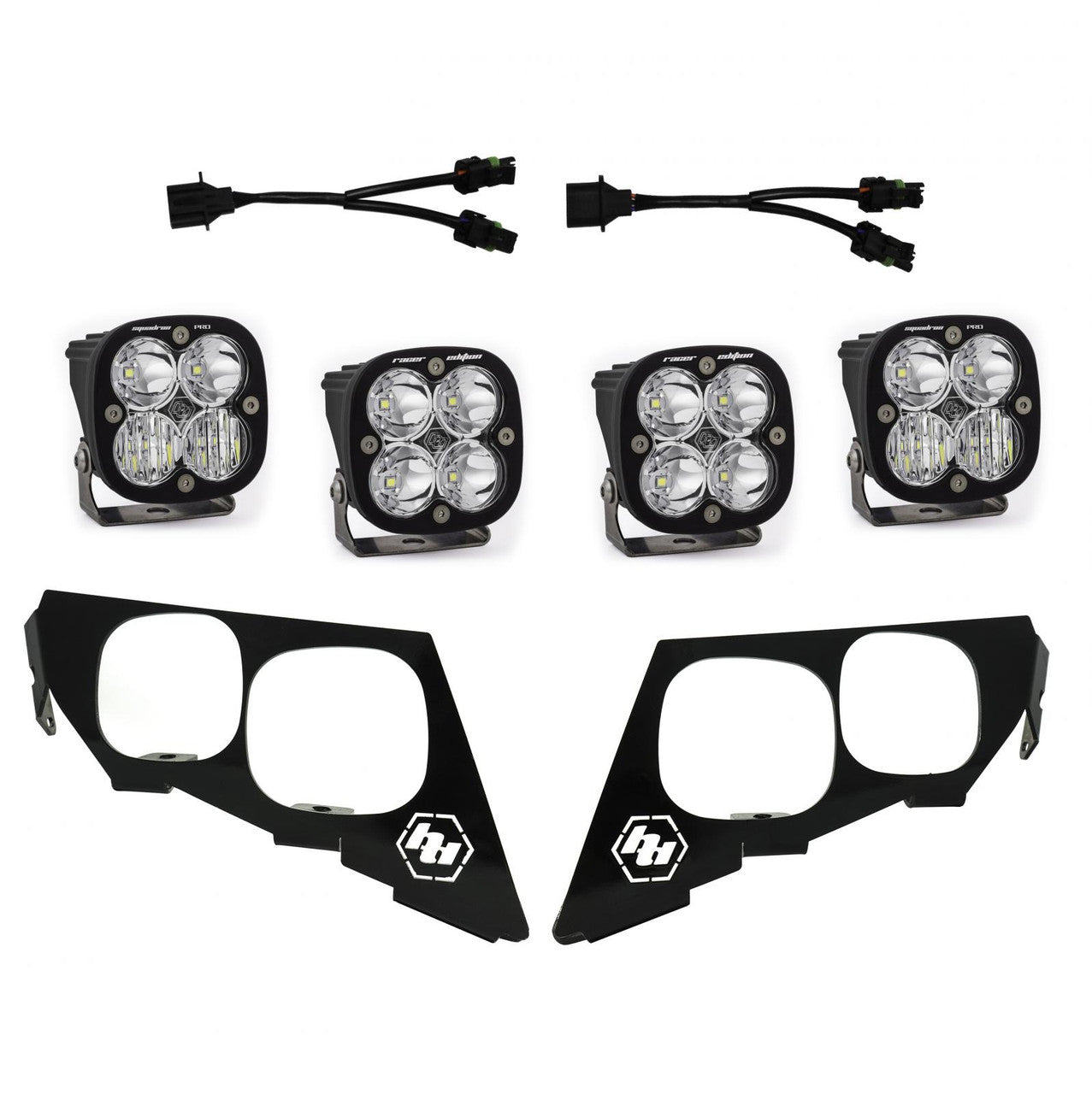 Baja Designs 18-21 Textron/Arctic Wild/Cat Squadron Unlimited/Pro/Sport ヘッドライトキット -