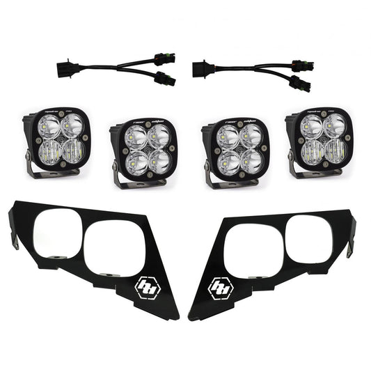 Baja Designs 18-21 Textron/Arctic Wild/Cat Squadron Unlimited/Pro/Sport ヘッドライトキット -