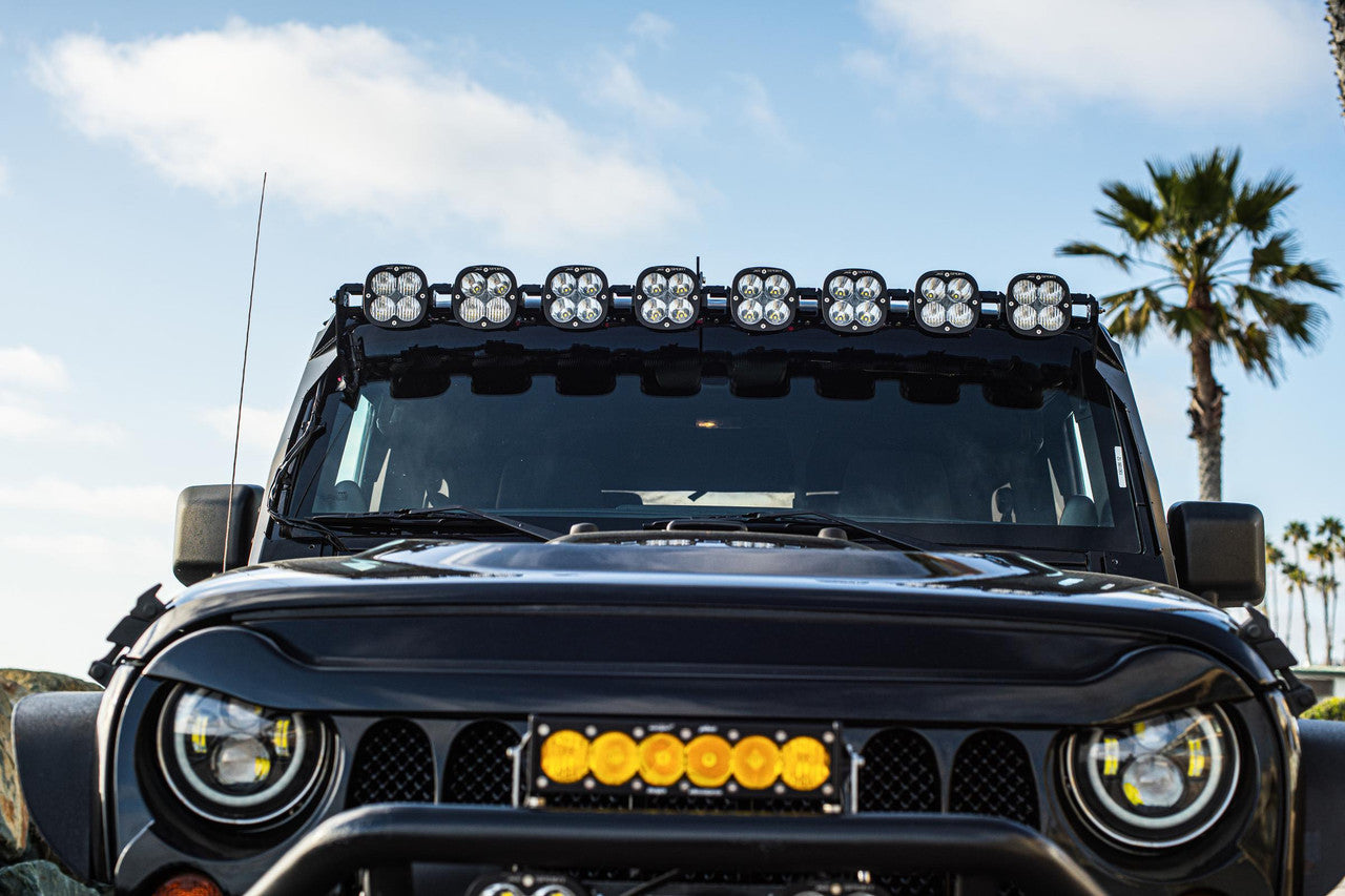 Baja Designs Jeep JK XL プロ リンカブル ルーフマウント ライトキット - Jeep 2007-18 Wrangler JK