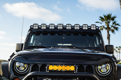 Baja Designs Jeep JK XL プロ リンカブル ルーフマウント ライトキット - Jeep 2007-18 Wrangler JK