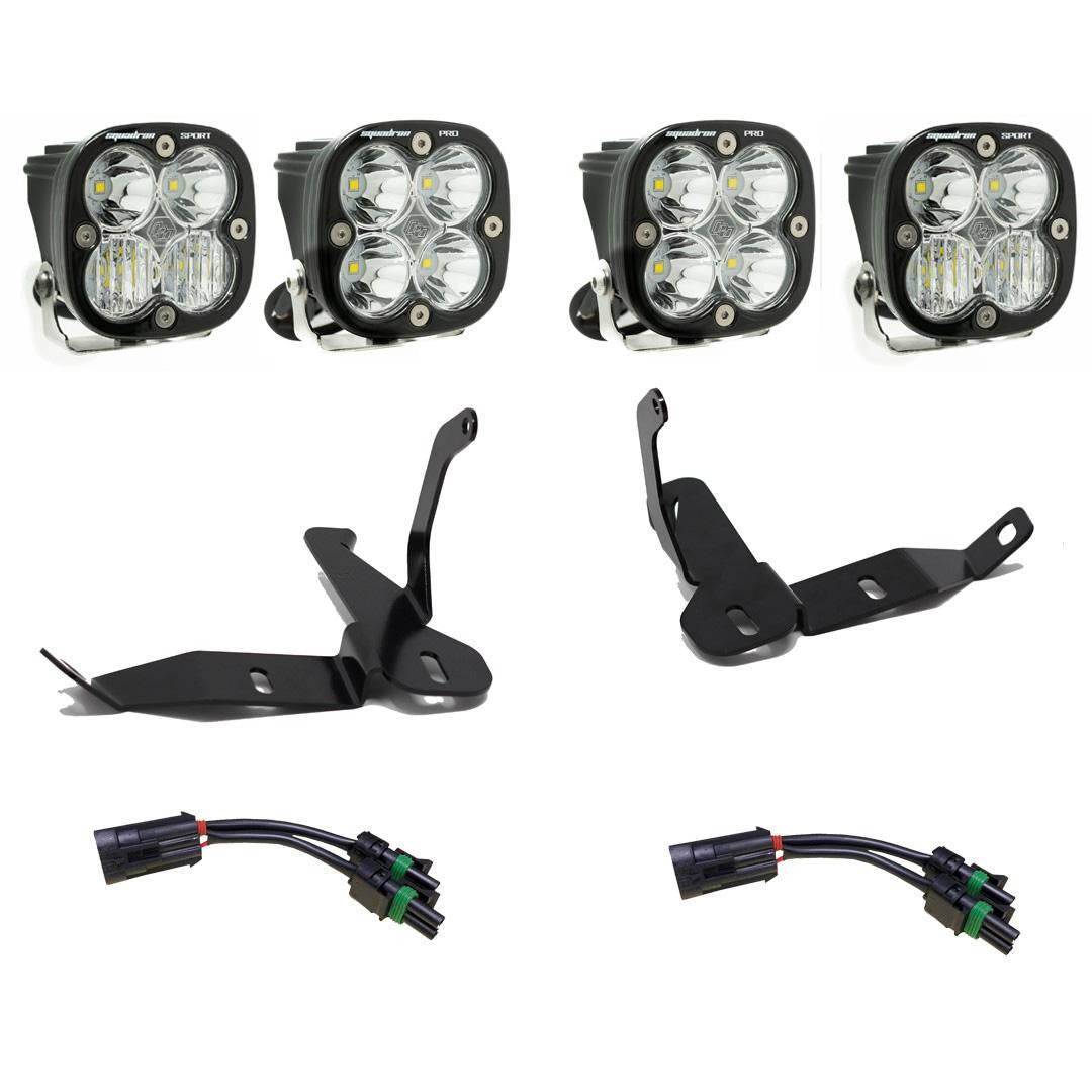 Baja Designs 19-21 ホンダ スコードロン スポーツ/プロ ヘッドライトキット - ホンダ 2019-21 タロン