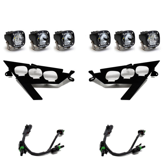 Baja Designs 20-24 Polaris S1 トリプル LED／レーザーヘッドライトキット