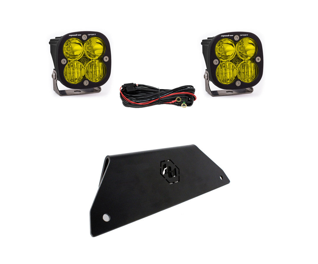 Baja Designs 20-24 ポラリス RZR Pro XP スコードロンバンパーロワーマウントライトキット - バハデザインズ