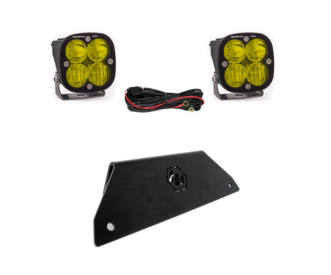 Baja Designs 20-24 ポラリス RZR Pro XP スコードロンバンパーロワーマウントライトキット - バハデザインズ