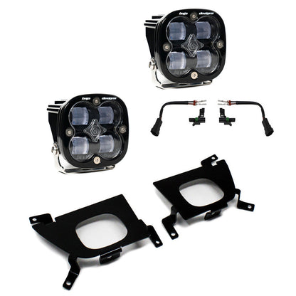 Baja Designs 19-22 シボレー シルバラード スコードロンスポーツ / SAE フォグポケットライトキット -