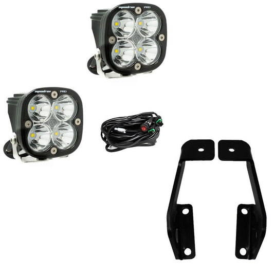 Baja Designs 10-14 フォード F-150/SVT ラプター Squadron Sport/Pro Aピラーライトキット - フォード 2009-14 F-150；2010-2014 SVT ラプター