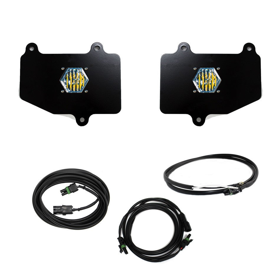 Baja Designs 20-22 Jeep JT S1 デュアルリバースライトキット - Jeep 2020-22 グラディエーター用 OEバンパー対応