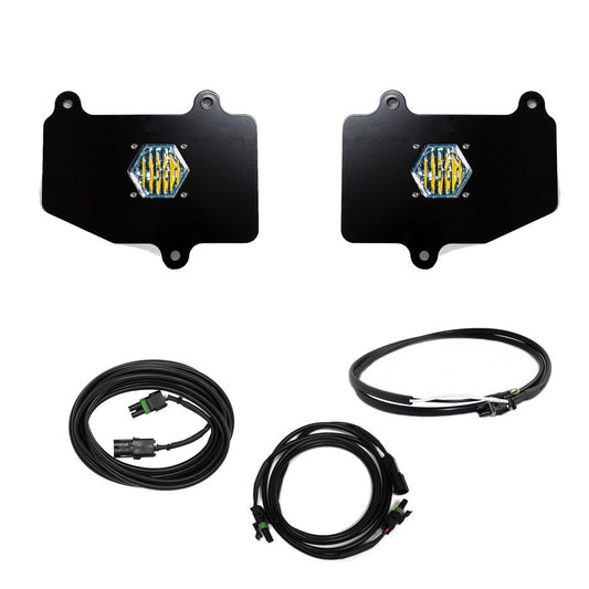 Baja Designs 20-22 Jeep JT S1 デュアルリバースライトキット - Jeep 2020-22 グラディエーター用 OEバンパー対応