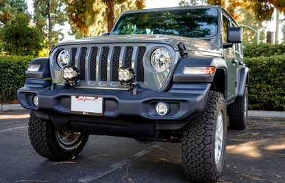 Baja Designs Jeep JL/JT プロバンパーライトキット - Jeep 2020-24 グラディエーター; 2018-24 ラングラー JL; 注記：純正プラスチックバンパー対応