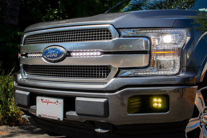 Baja Designs 18-20 Ford S8 デュアル 10インチ グリルライトバーキット - Ford 2018-20 F-150