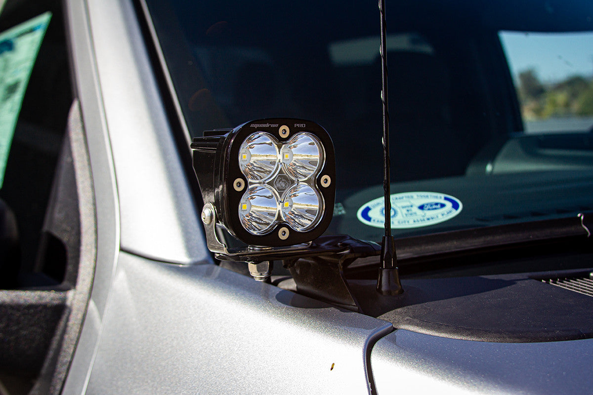 Baja Designs 21-22年型フォード F-150 用 Squadron Sport または Pro Aピラーライトキット -