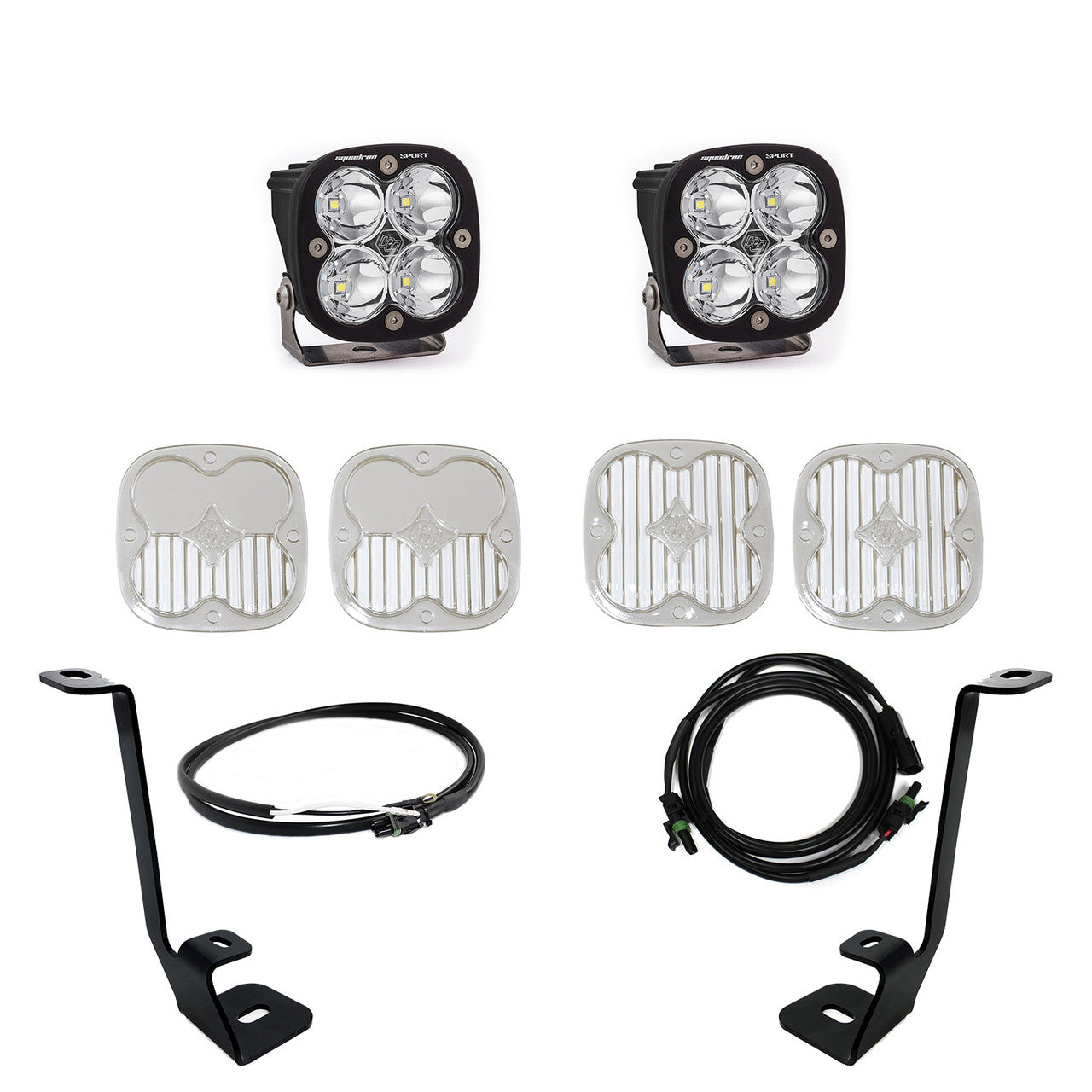 Baja Designs 21-22年型フォード F-150 用 Squadron Sport または Pro Aピラーライトキット -