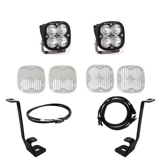 Baja Designs 21-22年型フォード F-150 用 Squadron Sport または Pro Aピラーライトキット -
