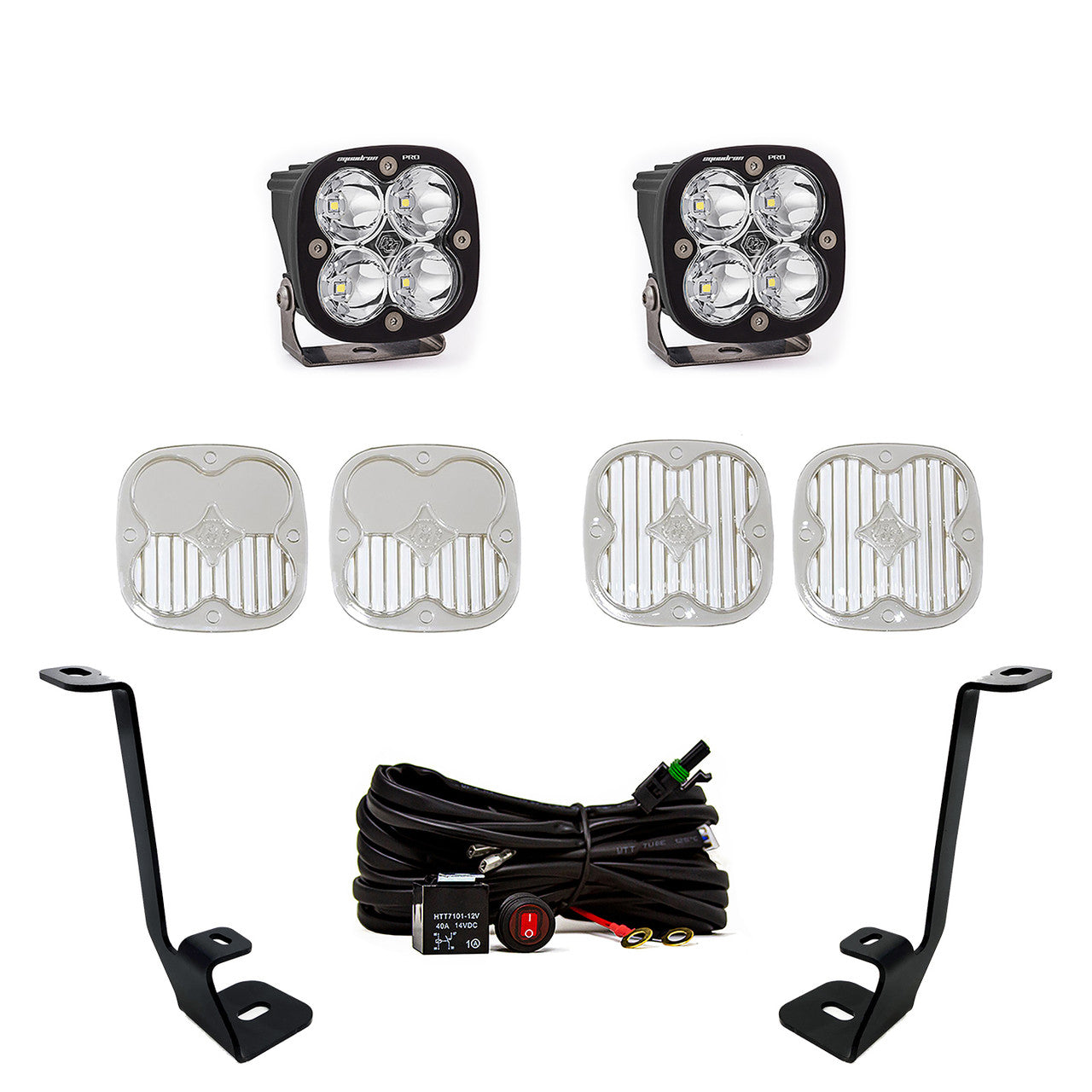 Baja Designs 21-22年型フォード F-150 用 Squadron Sport または Pro Aピラーライトキット -