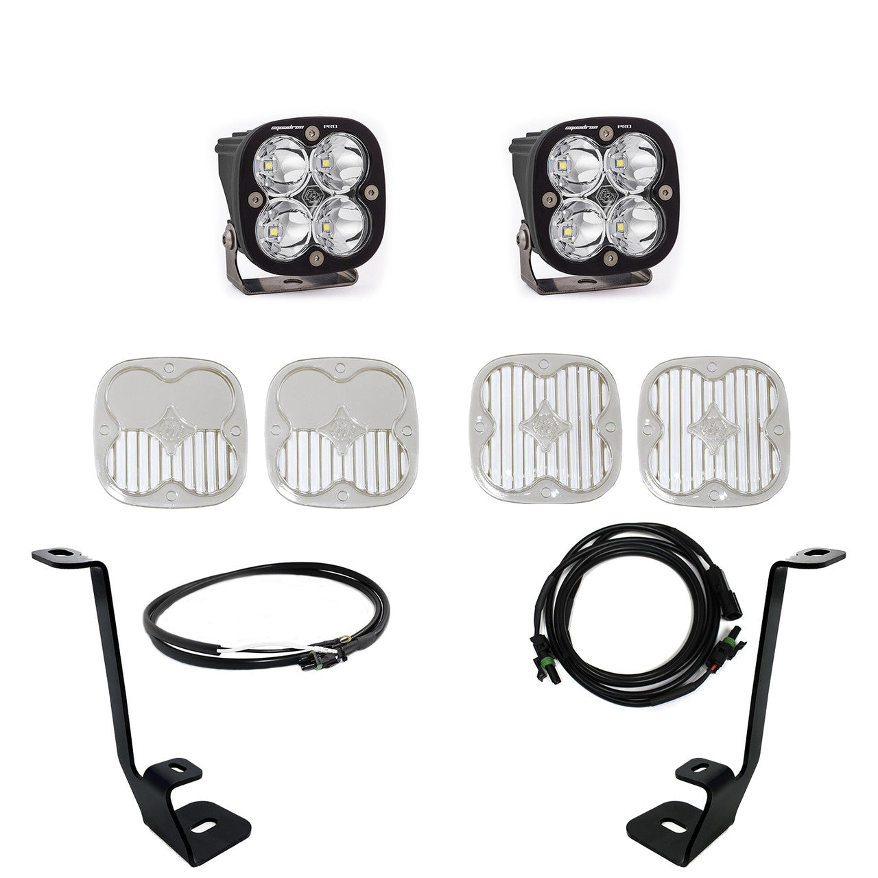 Baja Designs 21-22年型フォード F-150 用 Squadron Sport または Pro Aピラーライトキット -