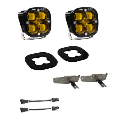 Baja Designs 11-16 フォード F-250/350 スーパーデューティー 用 Squadron Sport/Pro/SAE フォグポケットライトキット -
