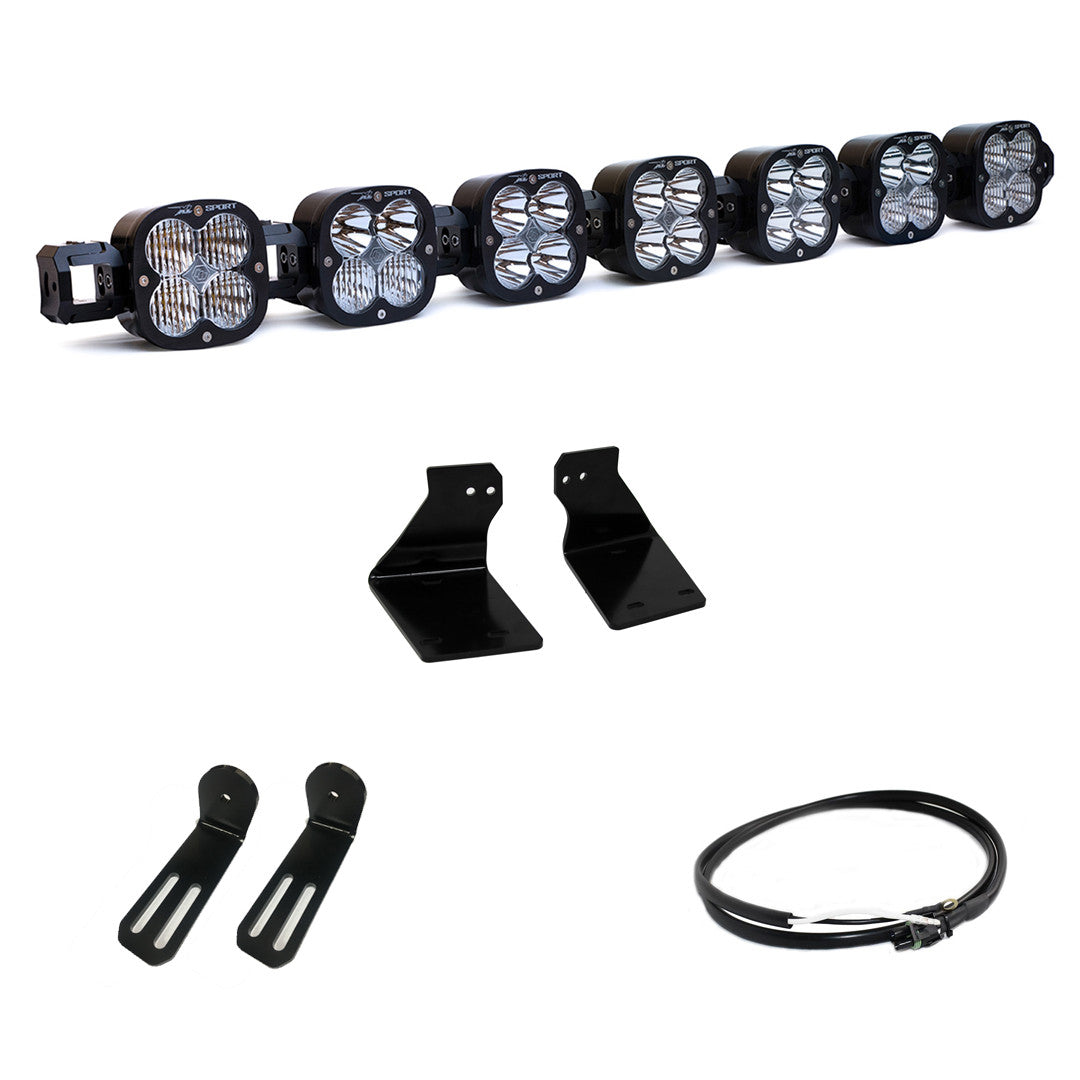 Baja Designs 20-22年モデルFord 7 XLリンク可能バンパーライトキット - 2020-22 F-250・2020-22 F-350