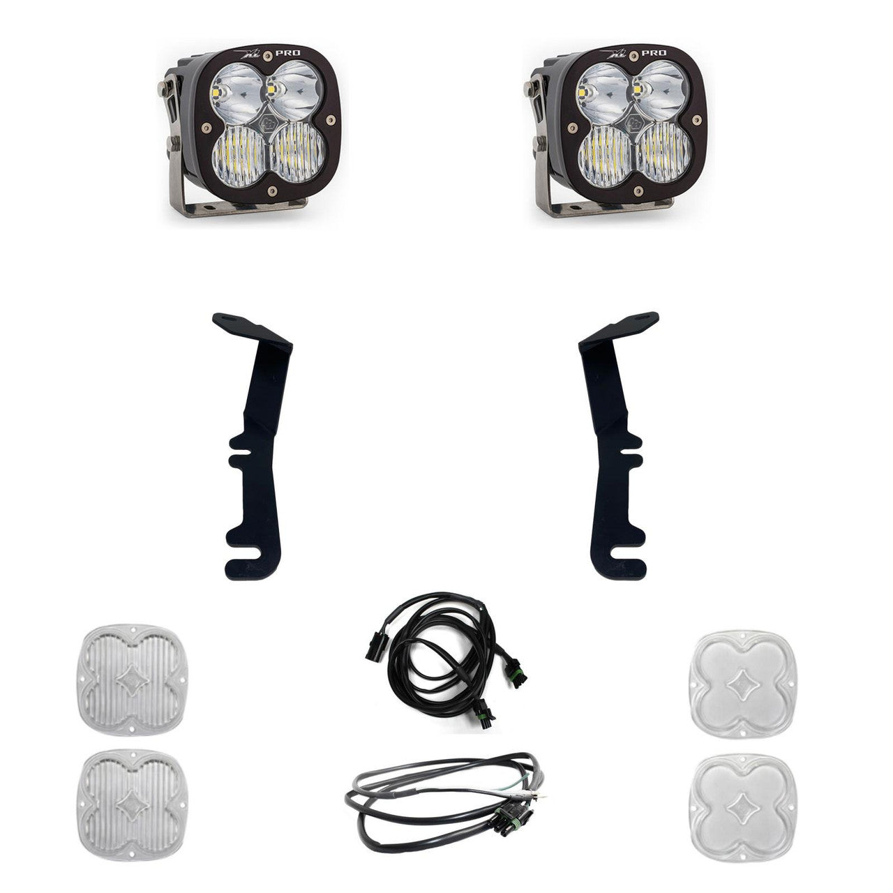 Baja Designs RAM Aピラーライトキット - RAM 2019-23 1500 Rebel; 2021-23 1500 TRX