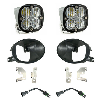 Baja Designs 19-24年 メルセデス・スプリンター スコードロン ワイドコーナリング フォグポケット ライトキット - 1500/2500/3500