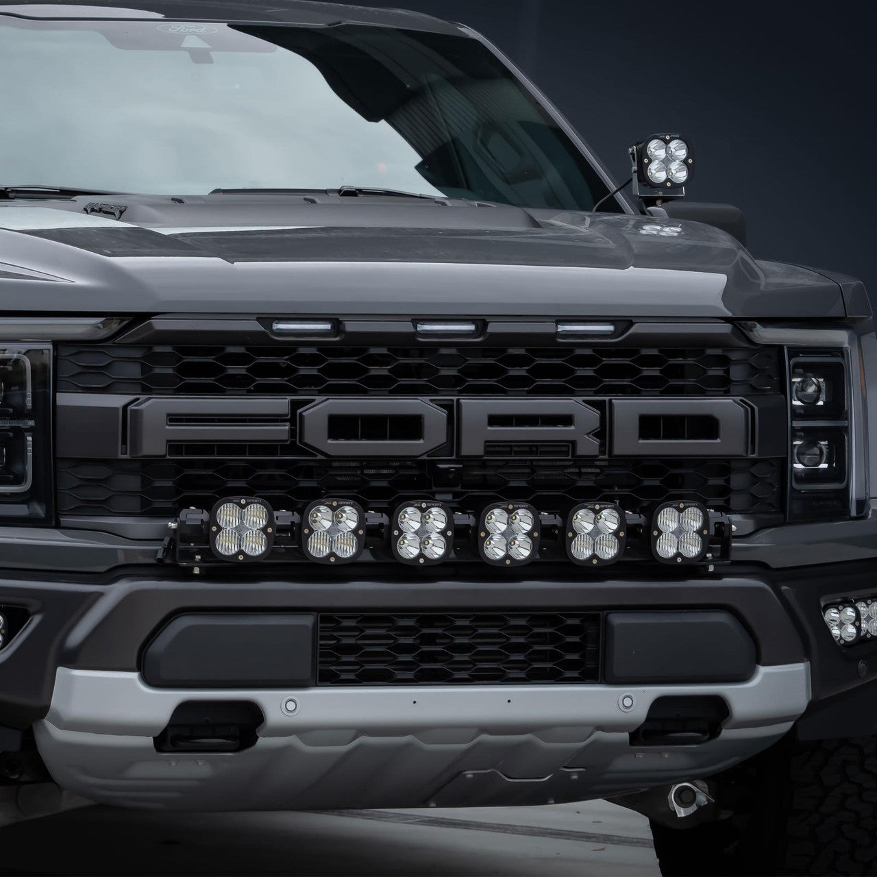 Baja Designs XL Pro リンカブル バンパーライトキット - Ford 2021-2026 F-150 Raptor