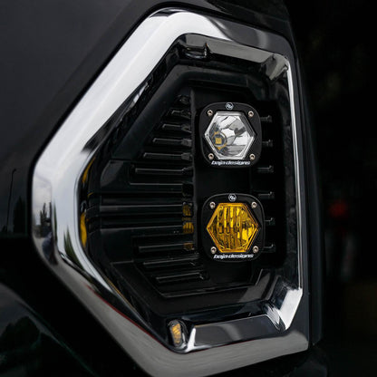 Baja Designs 19-22 GMC シエラ 1500 S1 デュアルフォグポケットライトキット -