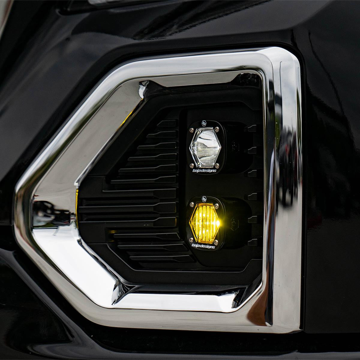 Baja Designs 19-22 GMC シエラ 1500 S1 デュアルフォグポケットライトキット -