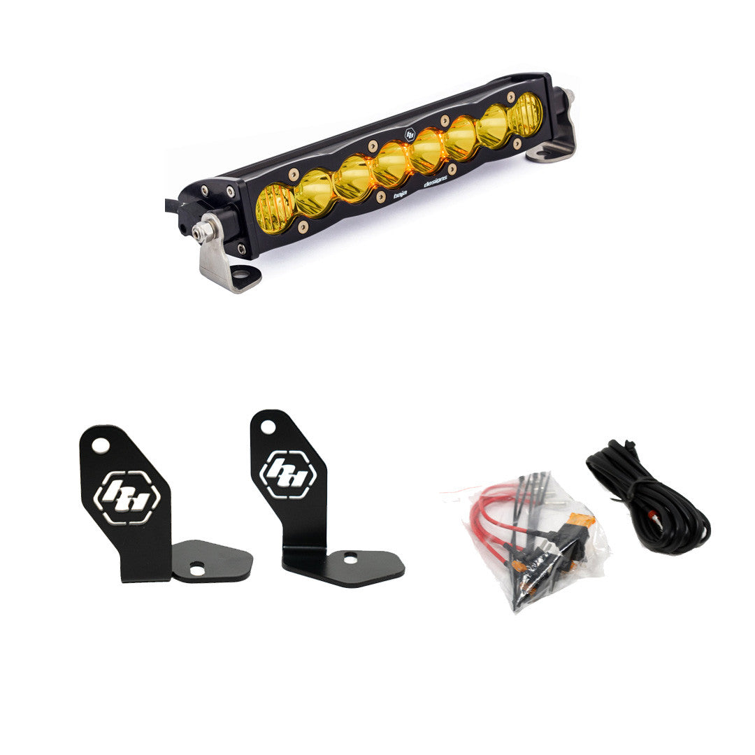 Baja Designs 22-24 ポラリス RZR Pro R S8 10インチ フードマウントキット - ポラリス RZR Pro R 2022-2024用