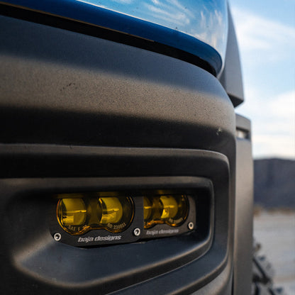 Baja Designs Dodge/Ram デュアル S2 SAE フォグポケットライトキット - Ram 2019-22 1500 Rebel; 2021-22 1500 TRX