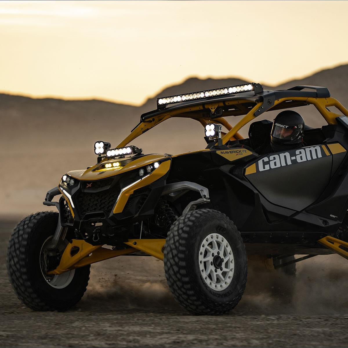 Baja Designs 2024年モデル Can-Am Maverick R 40インチ ルーフマウントキット -