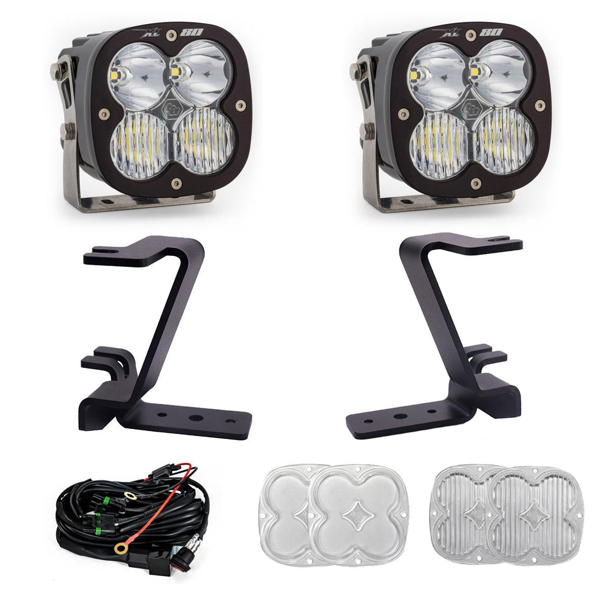 Baja Designs 2023-2024 フォードスーパーデューティー - XL80/XLSport/XLPro Aピラ―ライトキット