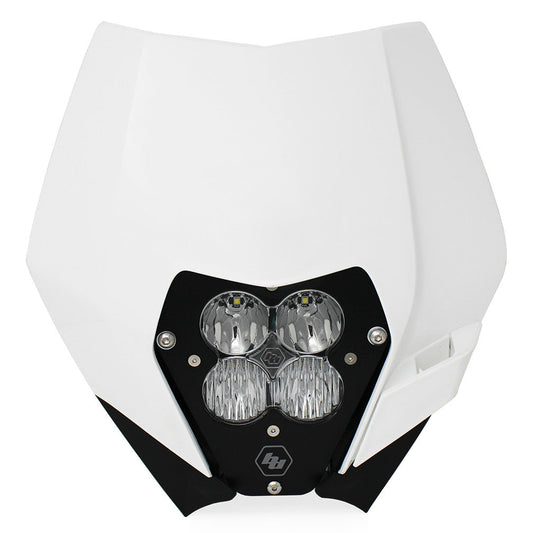 Baja Designs 08-13 KTM用ヘッドライトキット DC ホワイト XLプロシリーズ 製 ヘッドライトシェル付き