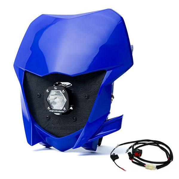 Baja Designs S1 LEDヘッドライト（ヤマハ純正シェル付） - Yamaha YZ250FX（2015-2024）、YZ450FX（2019-2024）、YZ250F（2019-2024）、YZ450F（2014-2024）