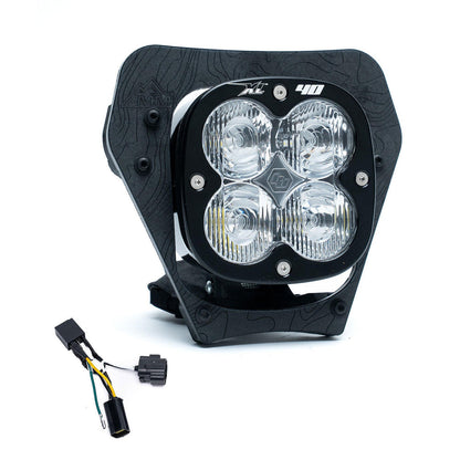 Baja Designs XL40 (D/C) LEDヘッドライトキット（ハイロー配線付） - KTM 350/500 EXC-F（2024〜2025年）