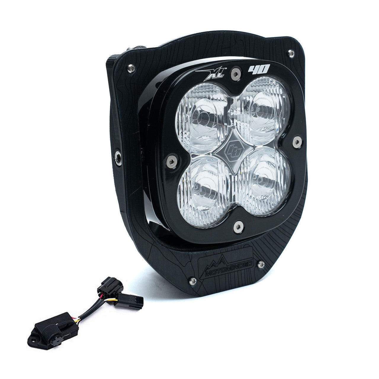 Baja Designs XL40（D/C）LEDヘッドライトキット（ディマー付き） - Husqvarna FE-S/FE-W/FE/TE（’24-25年モデル対応）