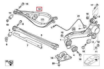 Fall-Line Motorsports E46 / E36 リアコイルオーバー アッパーコントロールアームセット