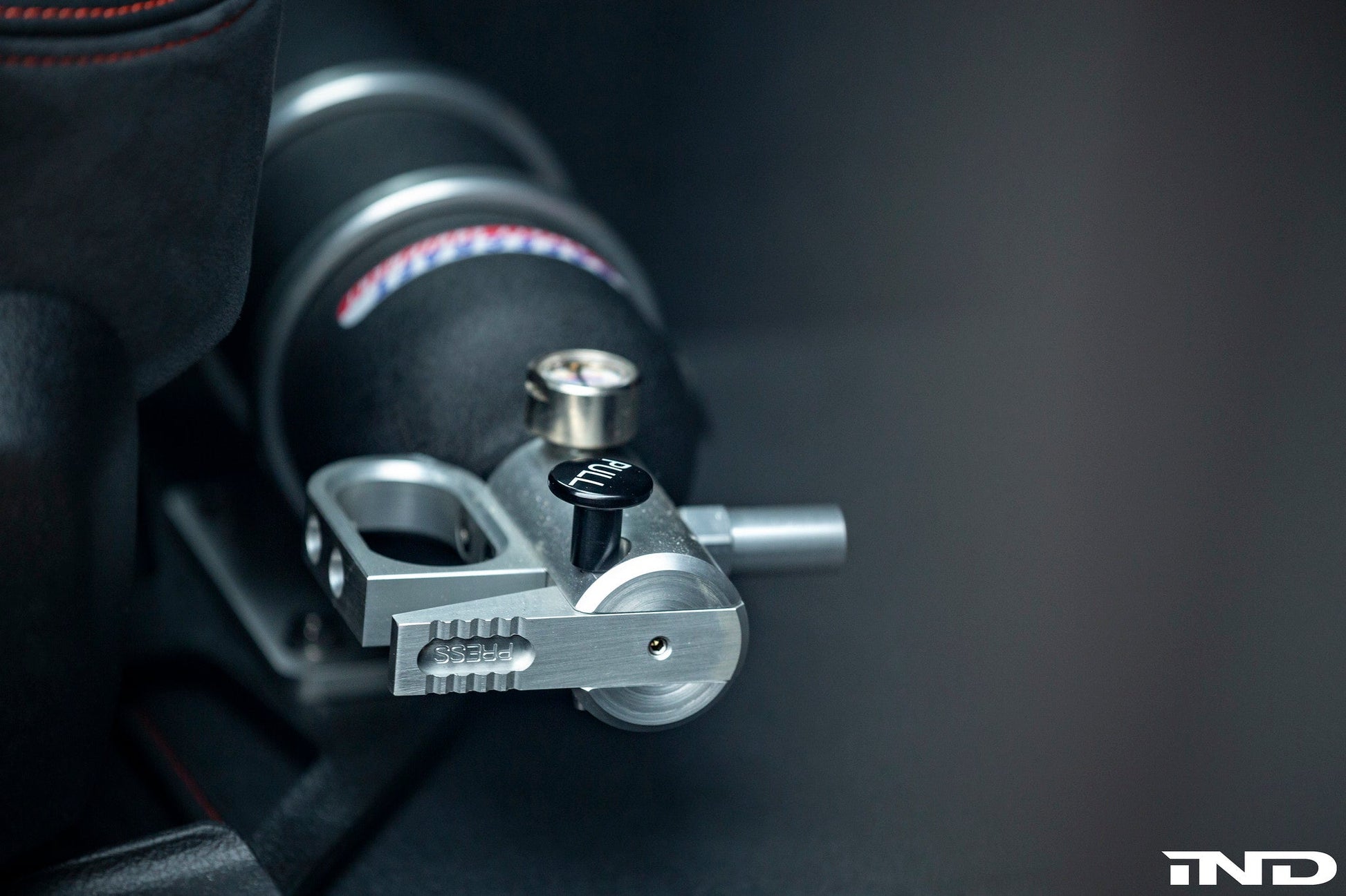 Fall Line Motorsports halon fire extinguisher mounting bracket - iND Distribution