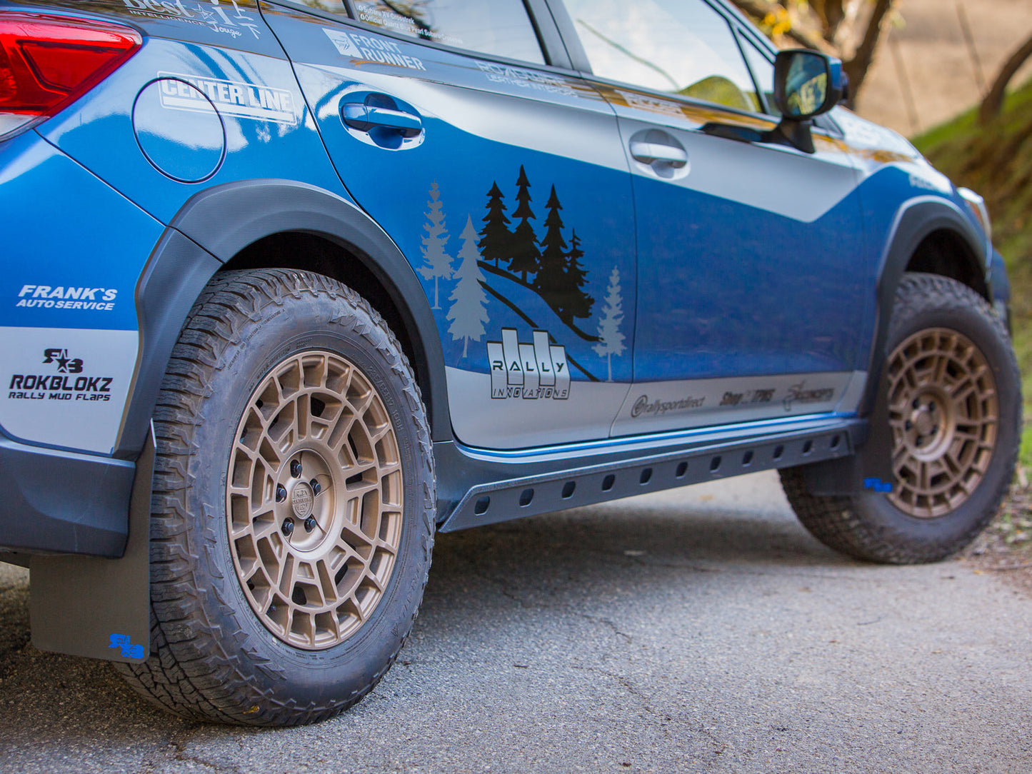 Rally Innovations 2018-2023 スバル クロストレック ロッカー パネル ガード [SU-GTA-RPG-01]