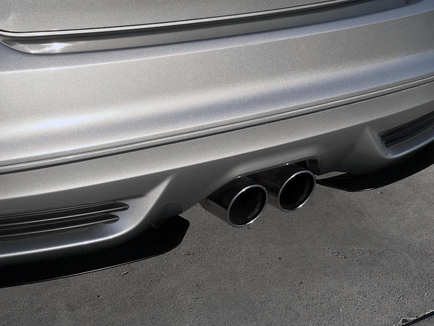 Ford-Focus ST-Rally Innovations-Rear Splitter-2013 2014-center detail