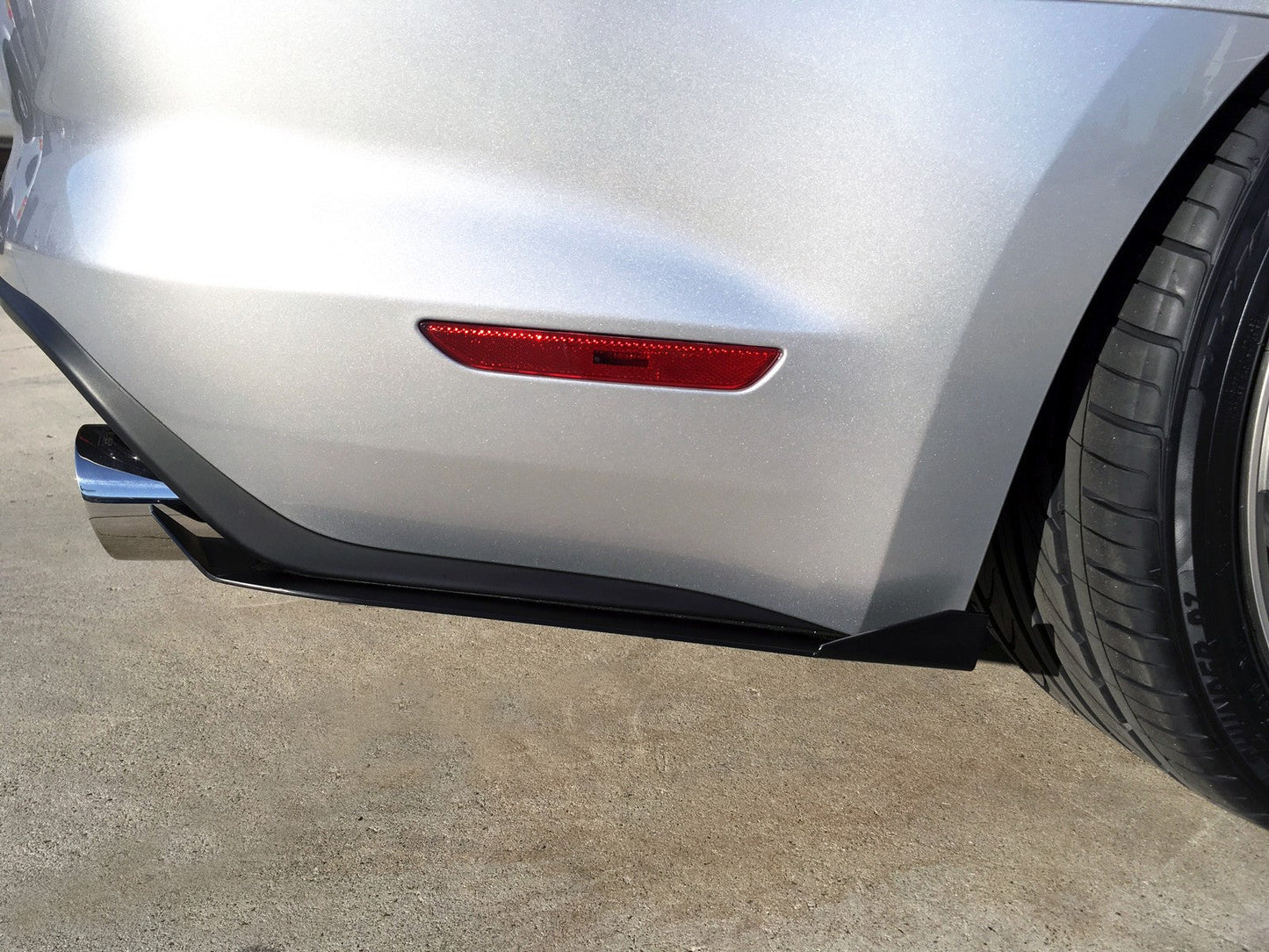 Rally Innovations 2015-2017 フォード マスタング リアスプリッター [FO-P8T-RSP-01]