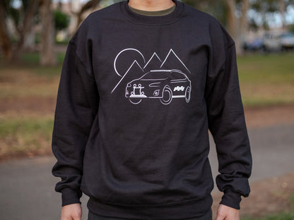 Rally Innovations CrossXTrail クルーネック スウェットシャツ [RI-SWT-APL-03]