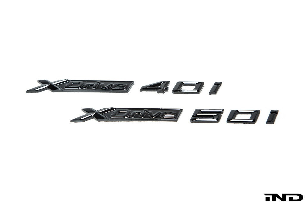 IND G05 G06 G07 xDrive / sDrive 塗装済み トランクエンブレム