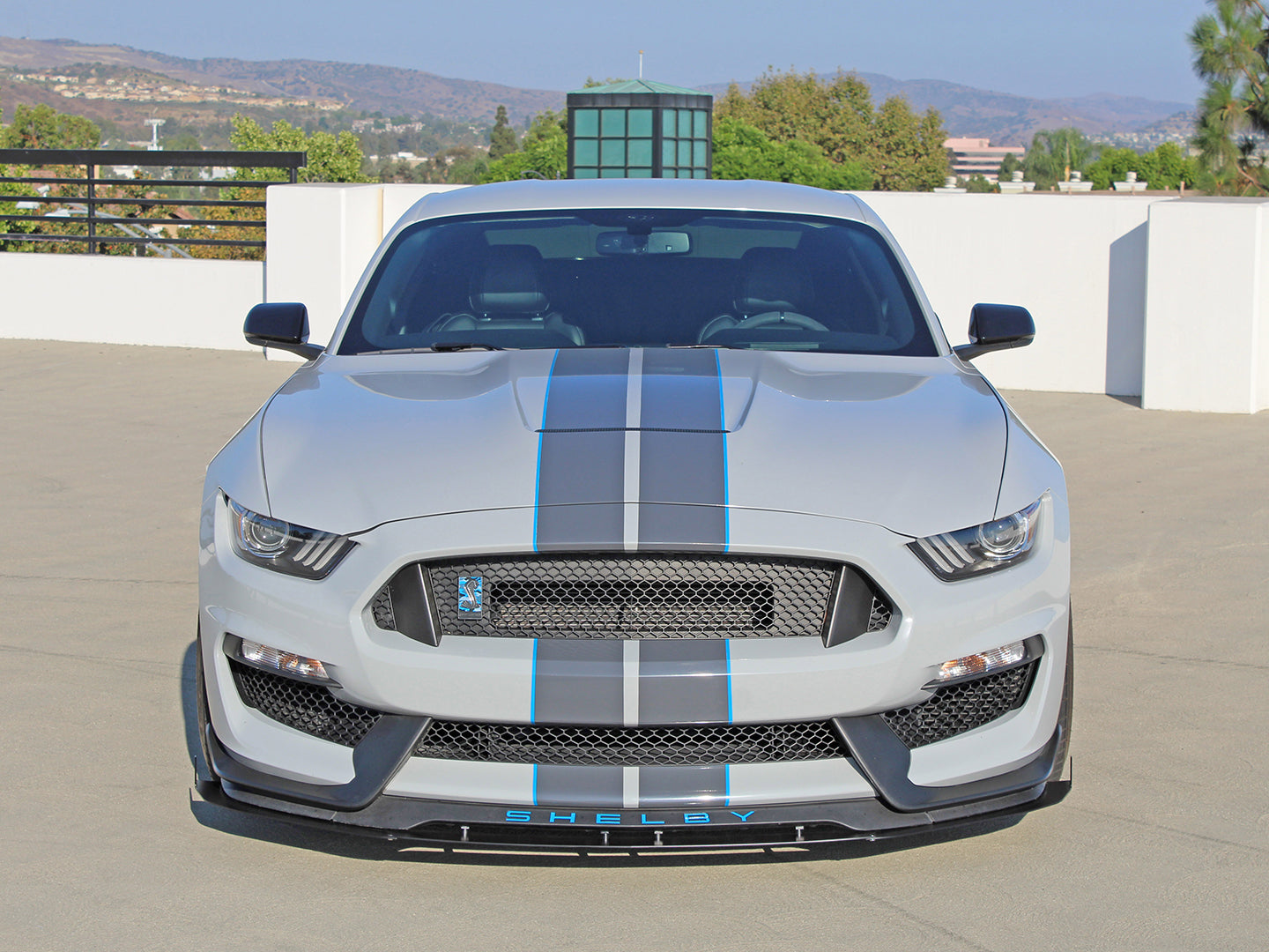 Rally Innovations 2016-2020 フォード シェルビー GT350 3ピース フロントスプリッター [FO-P8J-FSP-01]