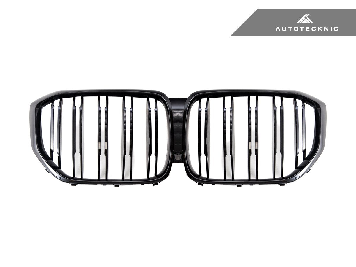 AutoTecknic G05 X5 プレLCI デュアルスラットフロントグリル - グロスブラック