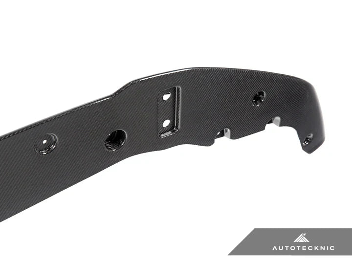 AutoTecknic F87 M2 コンペティション ドライカーボンファイバー エアロフロントリップ