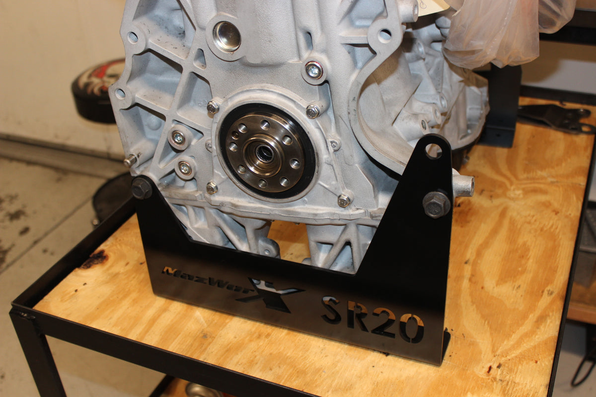 Mazworx - SR20 エンジン輸送用ブラケットキット (80100)