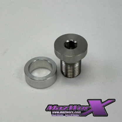 Mazworx - 日産 12mm オイルジェットデリートキットボルト付 (20202)